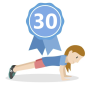 icon 30 Day Plank Challenge for Samsung Galaxy J2 DTV