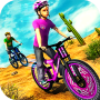 icon Offroad Mountain Bicycle Rider