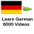 icon Learn German 6000 Videos 3.0