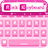 icon Pink Love Keyboard Theme 2.2
