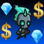 icon Shadow Man - Crystals & Coins