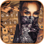 icon Gangsta Tattoo Girl Keyboard Background for intex Aqua A4