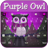 icon Purple Owl Keyboard 4.27