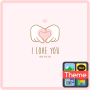 icon 하트핑거 카카오톡 테마 for neffos C5L