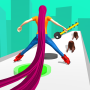 icon Hair runner challenge game 3d body rush race hairs