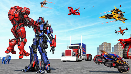 Grand Robot Bike Transform War