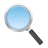 icon Magnifying glass with light 15.0