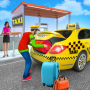 icon City Taxi Driving：Taxi Games for intex Aqua A4