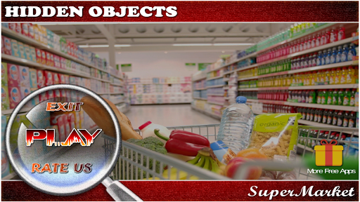 Hidden Objects Supermarket