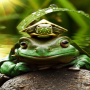 icon Green Frog Live Wallpaper for LG K10 LTE(K420ds)