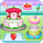 icon Olivia cooking strawberry cake for Samsung S5830 Galaxy Ace