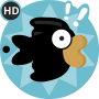 icon Flippy Black Bird