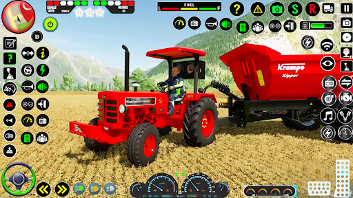 Tractor Driving: Real Farming