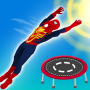 icon Superhero Flip Jump:Spider Sky