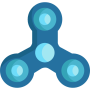 icon Colourful Fidget Spinner