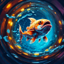 icon Blue Swirl: Endless Swimming