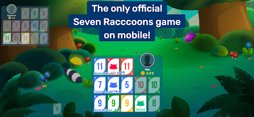 Seven Raccoons