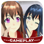 icon GamePlay Mod Sakura Chan School Simulation