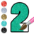 icon Glitter Numbers and Alphabet 18