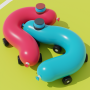 icon Sausage Cars Battle 3D