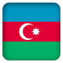 icon Selfie with Azerbaijan Flag