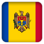 icon Selfie with Moldova Flag