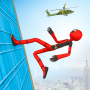 icon Spider Stickman Rope Hero Game for oppo F1