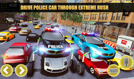 US Police Elevated Car Games