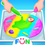 icon Rainbow Ice Cream Roll Maker – Fun Games for Girls