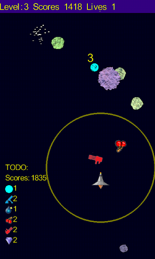 Crazy Asteroids.