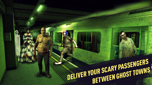 Ghost Town Horror Tunnel Train Driving Simulator