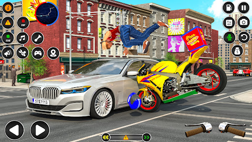 Pizza Delivery Bike Games 3D