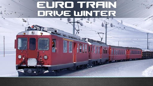 Euro train Drive Winter