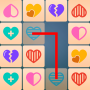 icon Twin Love, Connect 2 Heart for tecno F1