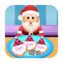 icon Santa Cookies With Icing for Samsung S5830 Galaxy Ace