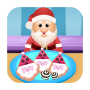 icon Santa Cookies With Icing for Samsung Galaxy Note 10 1