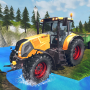 icon Tractor Driver Cargo 3D