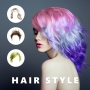 icon Women Hairstyles & Man Hairstyles try on