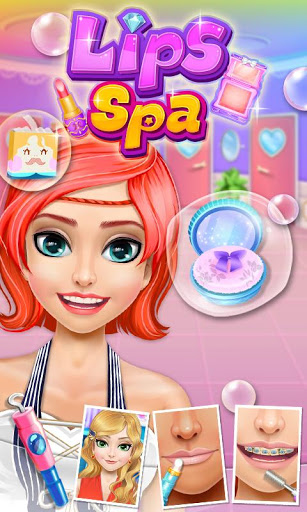 Princess lips SPA girls games