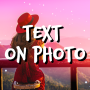 icon Text Photo - Photo Text Editor