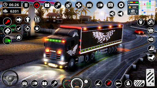 Euro Transporter Truck Games