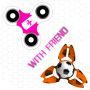 icon Fidget Spinner With Friend