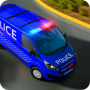 icon Police Van Racing Game - Chase