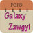 icon Zawgyi Design Galaxy Font 7.0