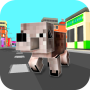 icon Cube City: Dog Simulator 3D