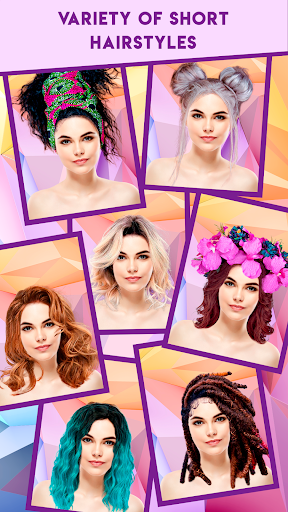 Free download Woman Hairstyle Photo Editor APK for Android