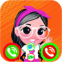 icon Prank com luluca fake call video & Chat for Samsung S5830 Galaxy Ace