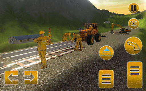 Express Train Railway Track Construction Sim 2017