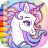 icon Unicorns Coloring 2.3