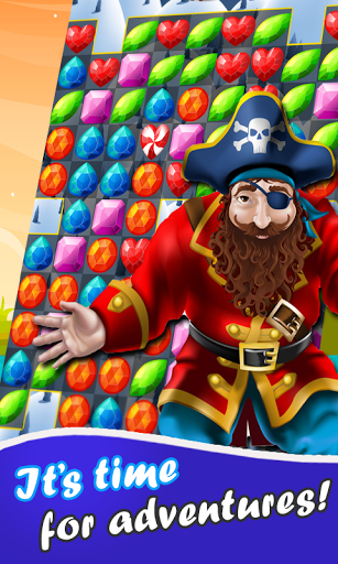 Pirates Treasure Jewels Crush